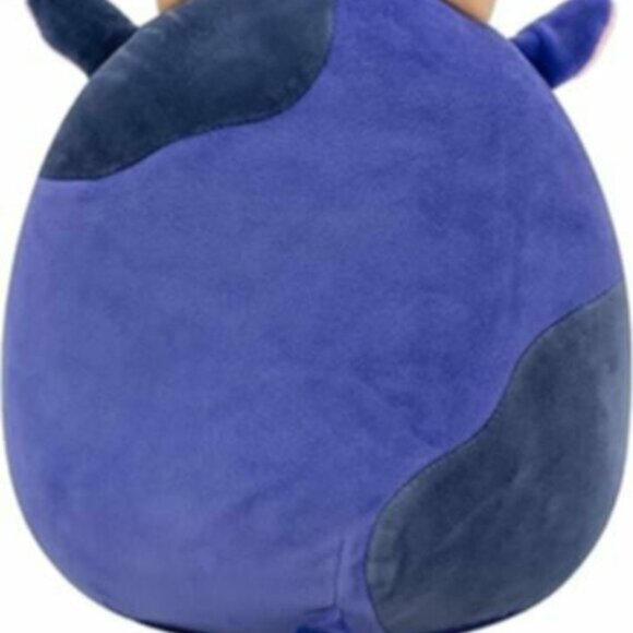 NWT! Squishmallows Original 8-Inch Ingred Purple and Black Spotted Cow - Picture 4 of 5